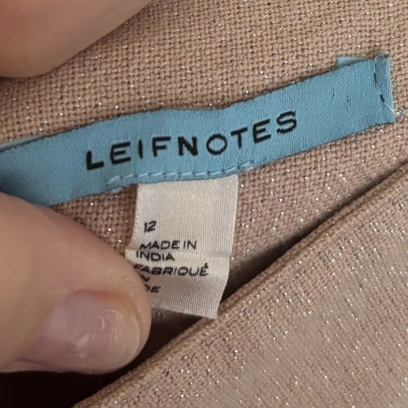 Anthropologie Leifnotes Migration Sequin Birds Skirt (size 12) - Picture 4 of 5